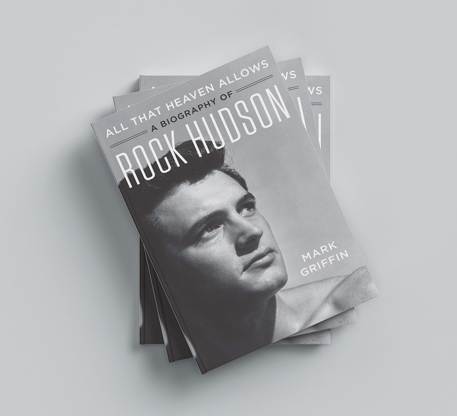 "All That Heaven Allows: A Biography of Rock Hudson" 3 Paperbacks stacked